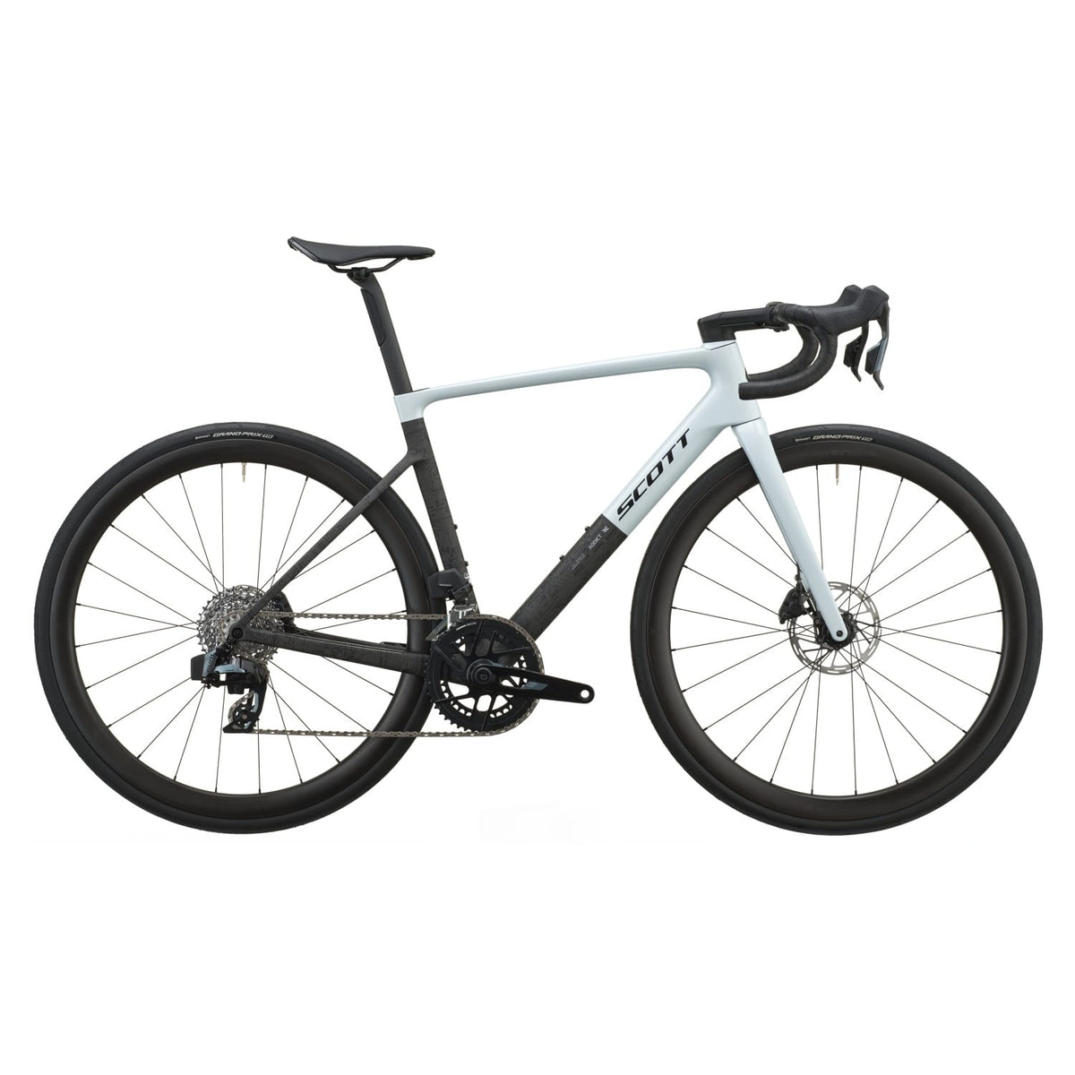 Scott Addict RC 25 2027 Cumulus White/Carbon Black
