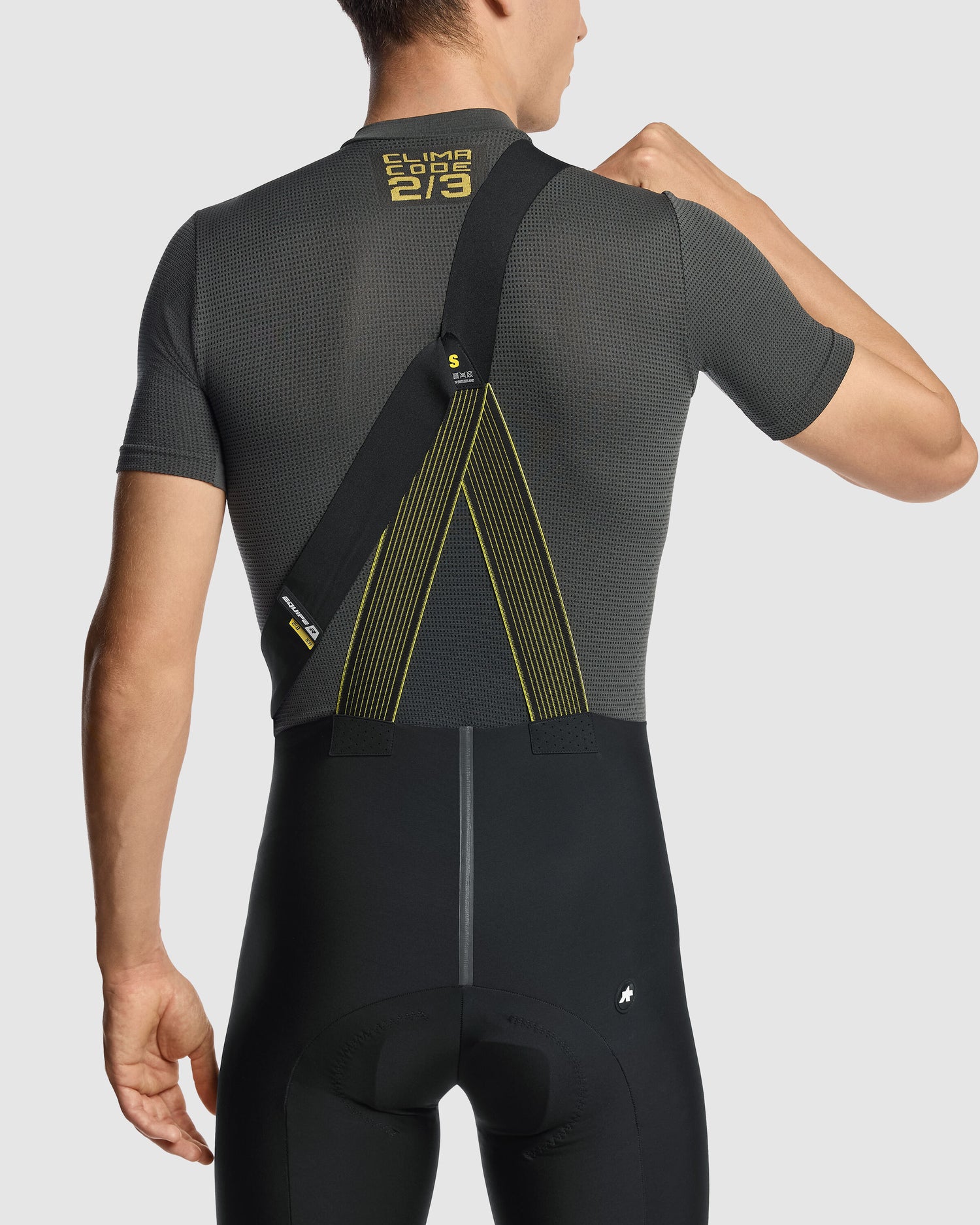 Assos SS P1 Camiseta Interior Primavera/Otoño Anthracite Grey #7