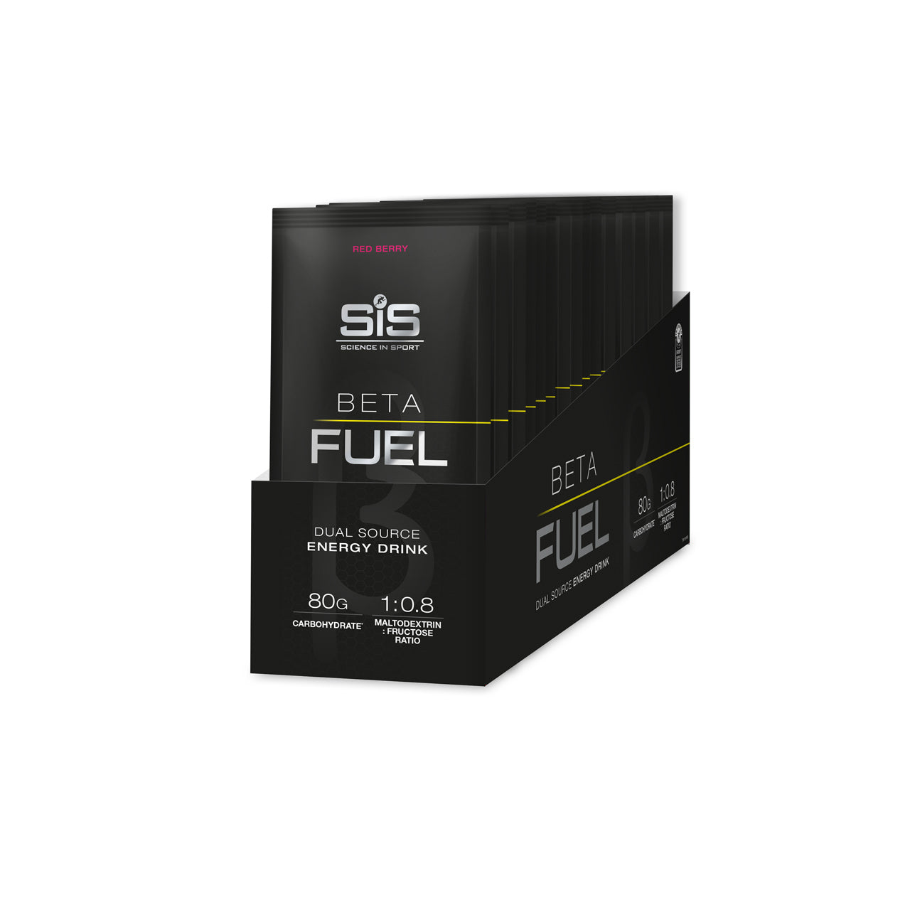 SIS BETA Fuel 80 Sobre Polvo 82g Bayas Rojas #2