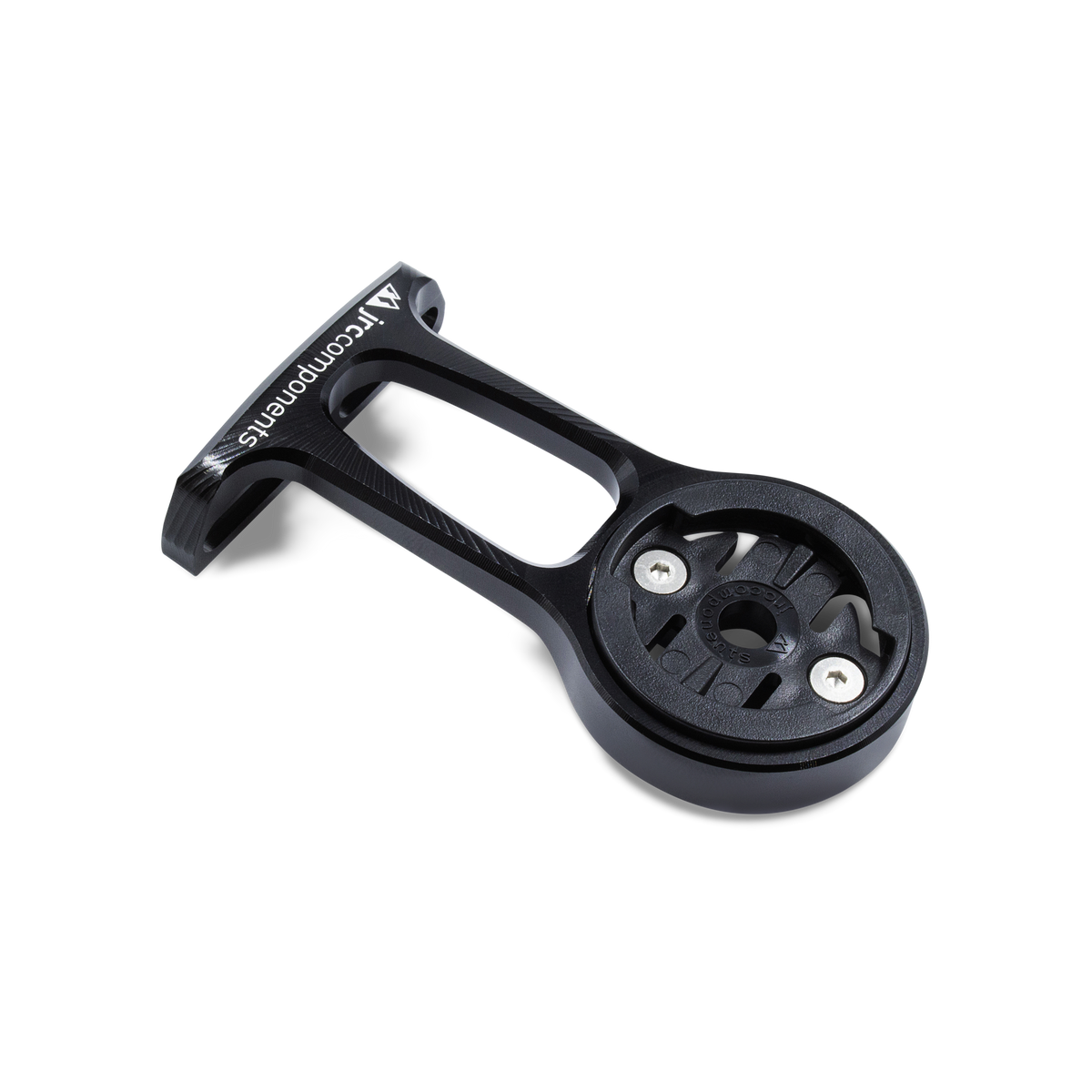 Soporte Ciclocomputador JRC Components Stem Out Front Garmin Negro
