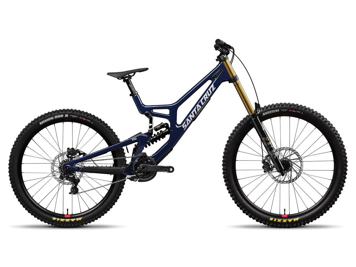 Santa Cruz V10 DH X01 2027 Gloss Liquid Blue