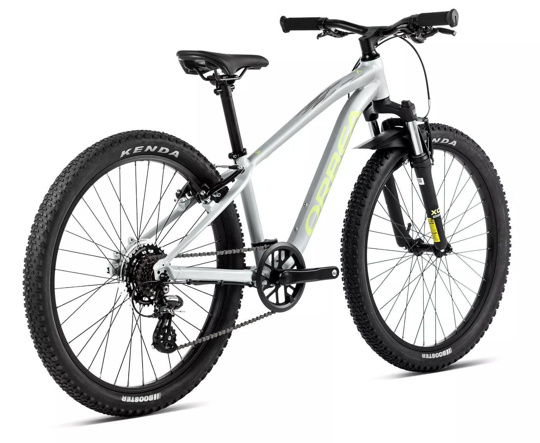 Bicicletas Junior - Niños Orbea Mx 24 Xc 2024 Halo Silver/Spicy Lime Matt #3