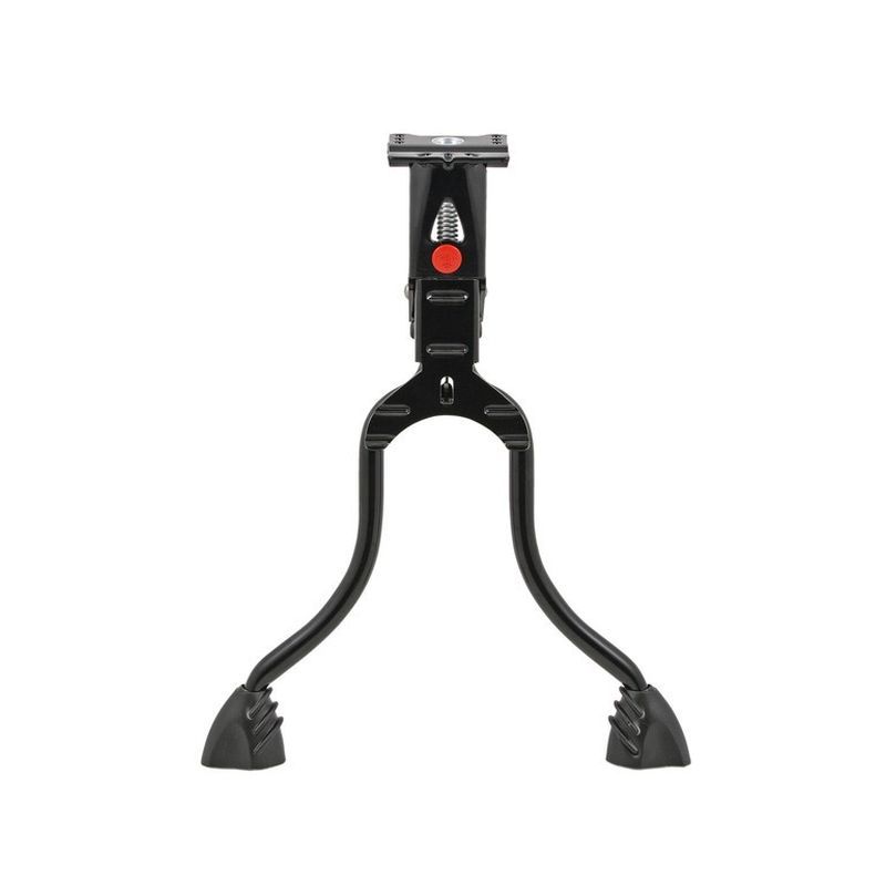 Caballete Doble Hebie Rex Bicicleta Holandesa 30.5cm 24/29 Negro