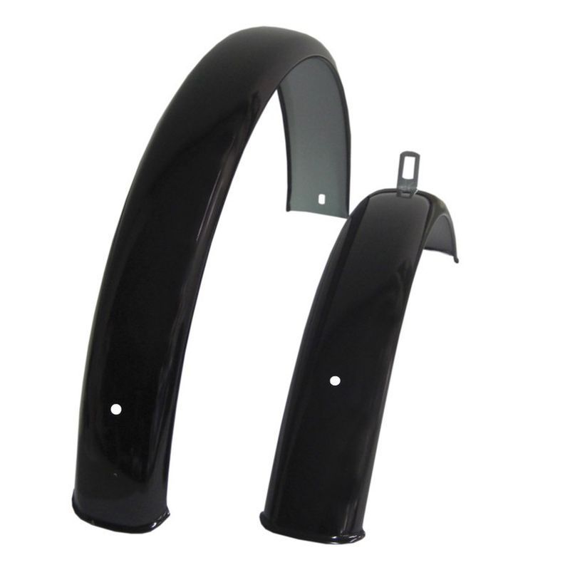 Juego Guardabarros Büchel Universa 16 Sin Varilla Negro