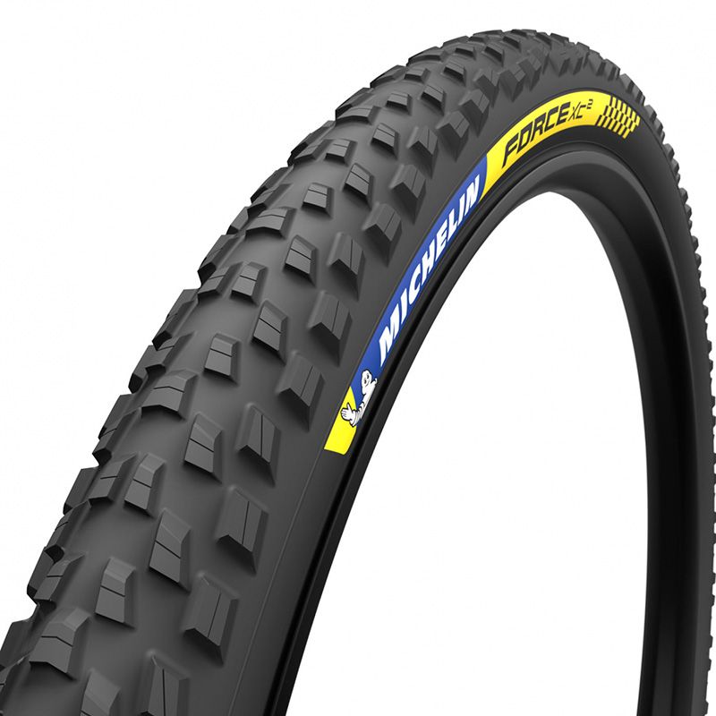 Cubierta Michelin Force XC2 Tubeless Ready Racing Line Plegable Negro