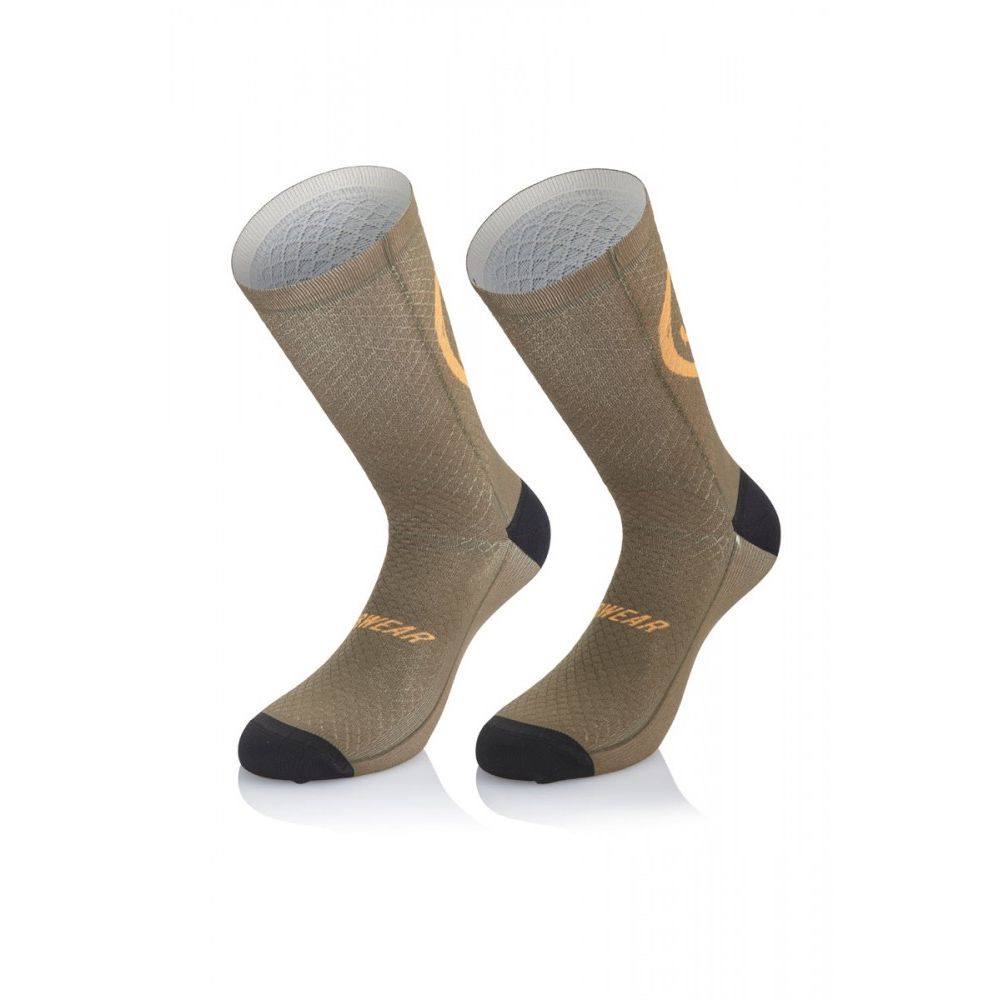 Calcetines Mb Wear Smile Emotions H20 Verde/Naranja