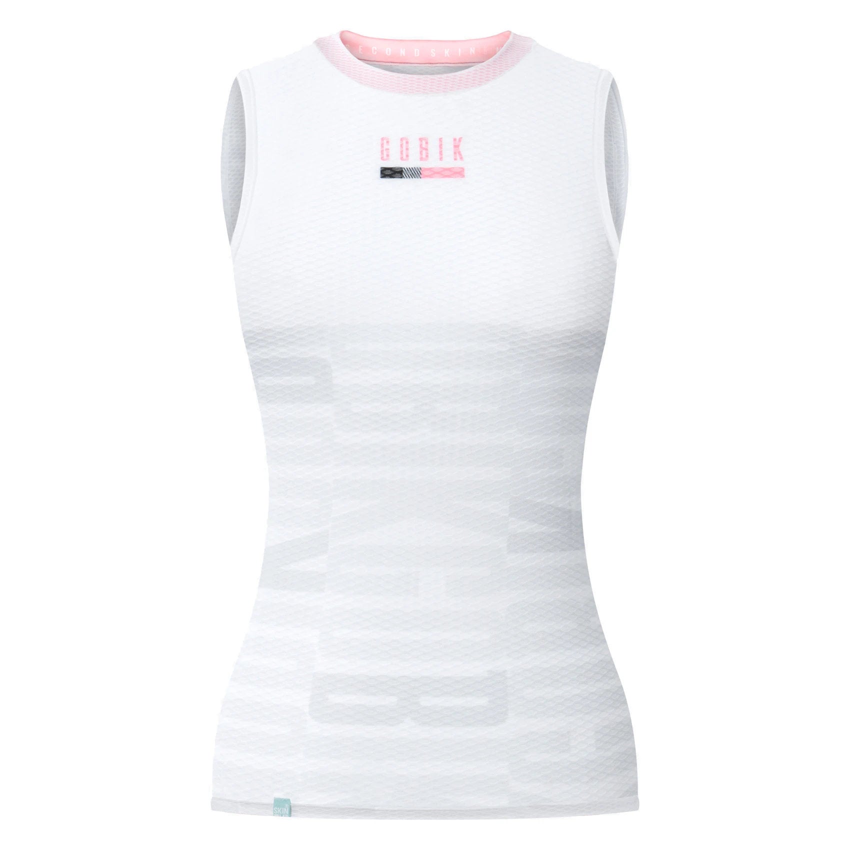 Second Skin Camiseta Interior Gobik Mujer Cloud Rose Tss Blanco