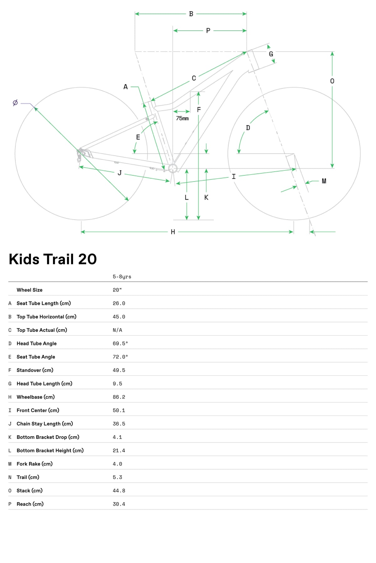 Cannondale Kids Trail 20 2026 Silver #7