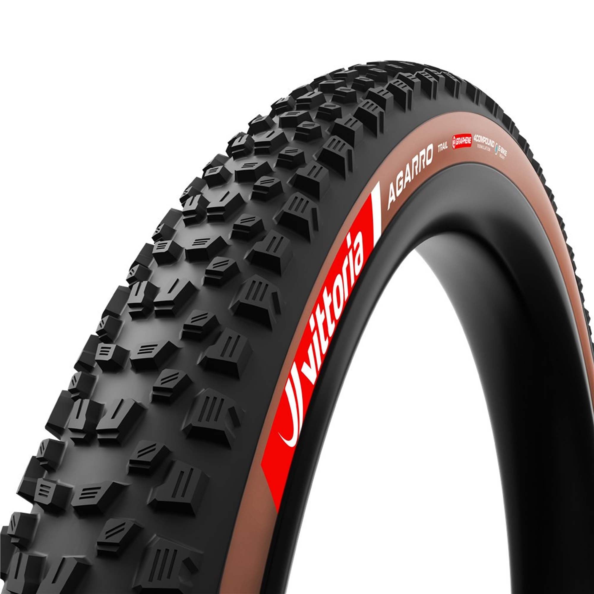 Cubierta MTB Vittoria Agarro Trail TLR G2 Marrón #2