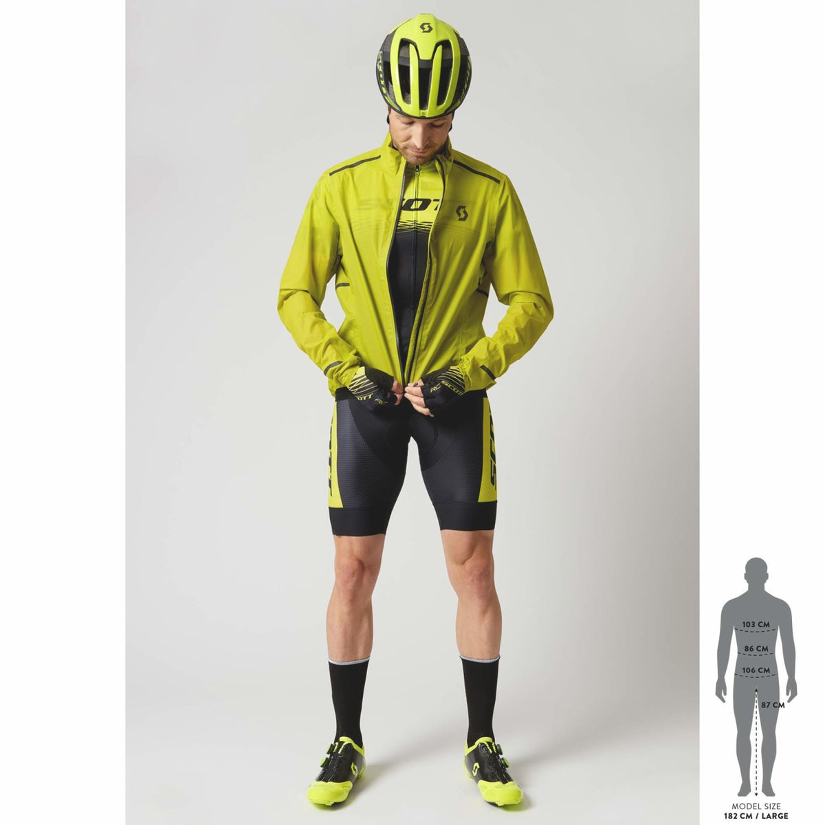 Chaqueta Scott RC Weather WP Hombre Sulphur Yellow/Black #5