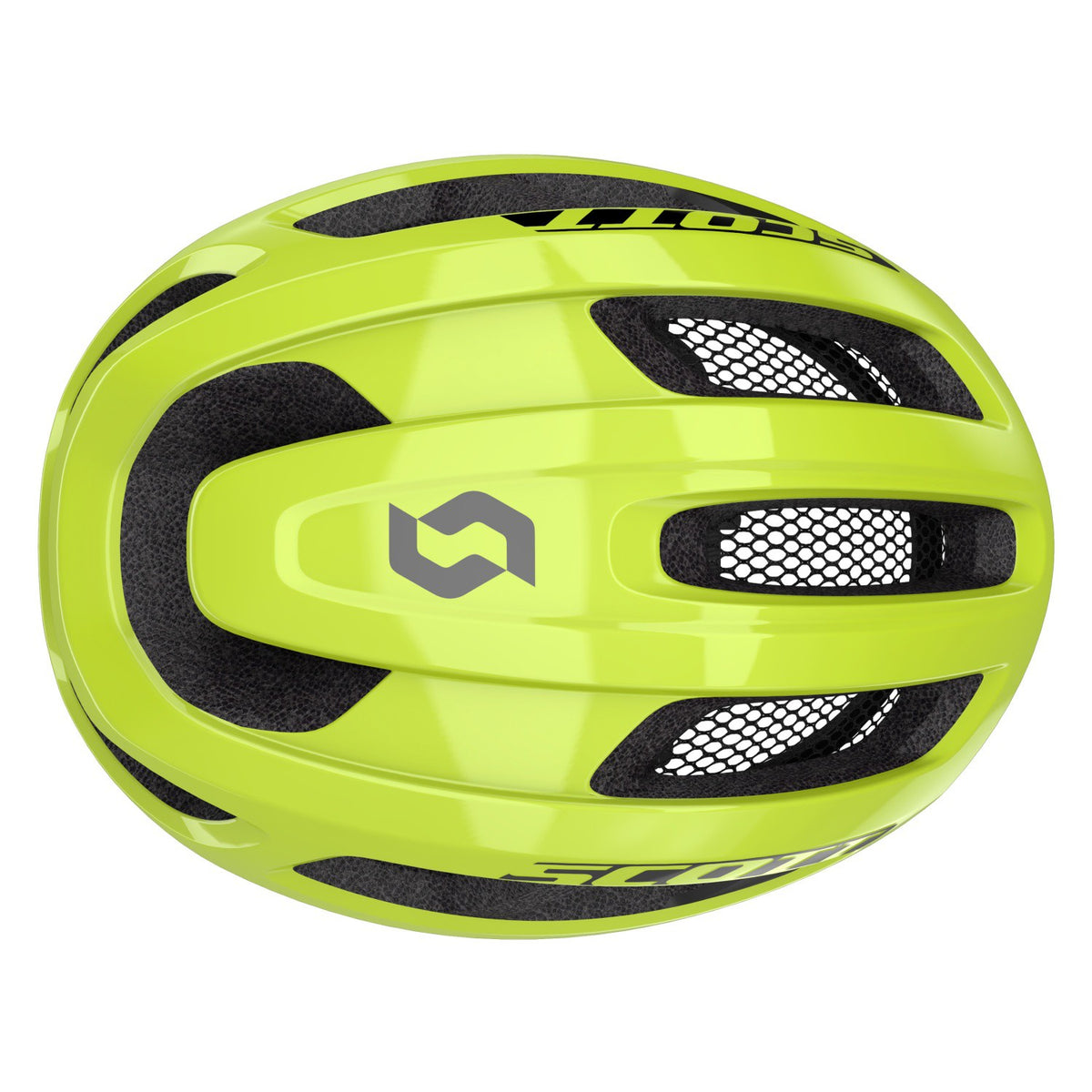 Casco Scott Supra Road CE Yellow Fluorescent #3