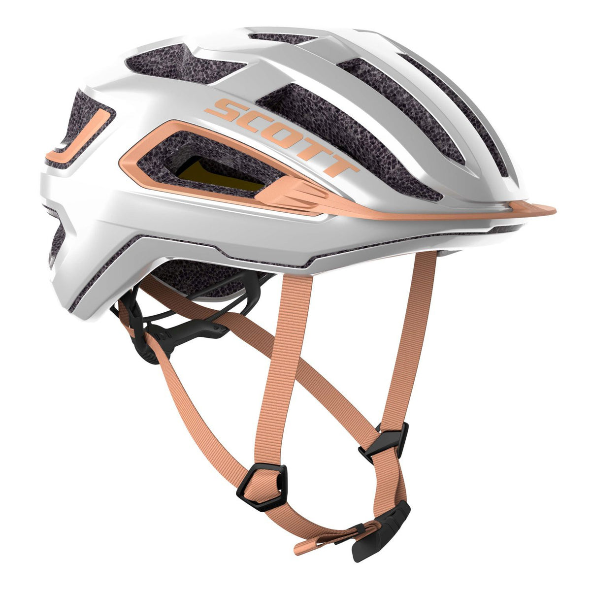 Casco Scott Arx Plus CE White/Rose Beige