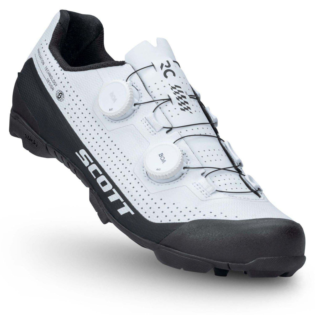 Zapatillas MTB Scott RC Blanco/Negro