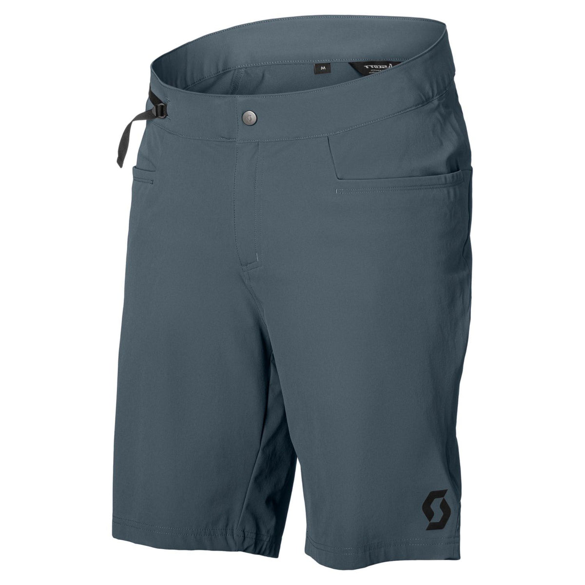 Pantalón Corto MTB Badana Scott Vertic Hombre Crag Blue