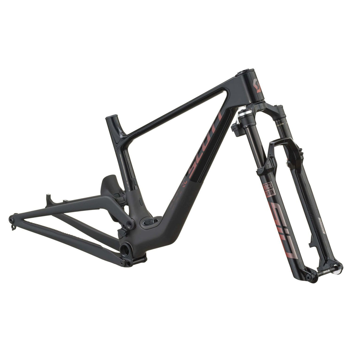 Cuadro Horquilla Scott Spark RC SL 2027 Piano Black/Carbon Black
