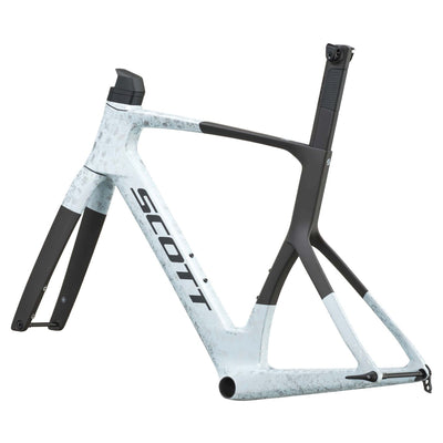 Cuadro Scott Foil RC Pro 2027 Rush White/Carbon Black #3