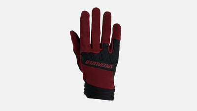 Trail Shield Guantes Largos Specialized Hombre Garnet Red