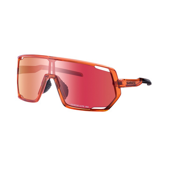 Gafas Sol Shimano CE-TCNM2 Technium Ridescape Carretera Naranja Zafiro