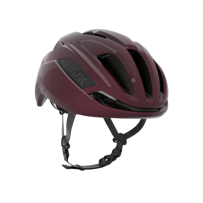 Casco Kask Sintesi Rojo Vino