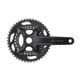 Kurbelgarnitur/Kettenblätter Shimano GRX FC-RX600-10 46/30t 10s Ohne Innenlager Schwarz