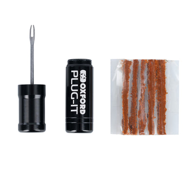 Kit Reparación Pinchazos Tubeless Oxford Negro