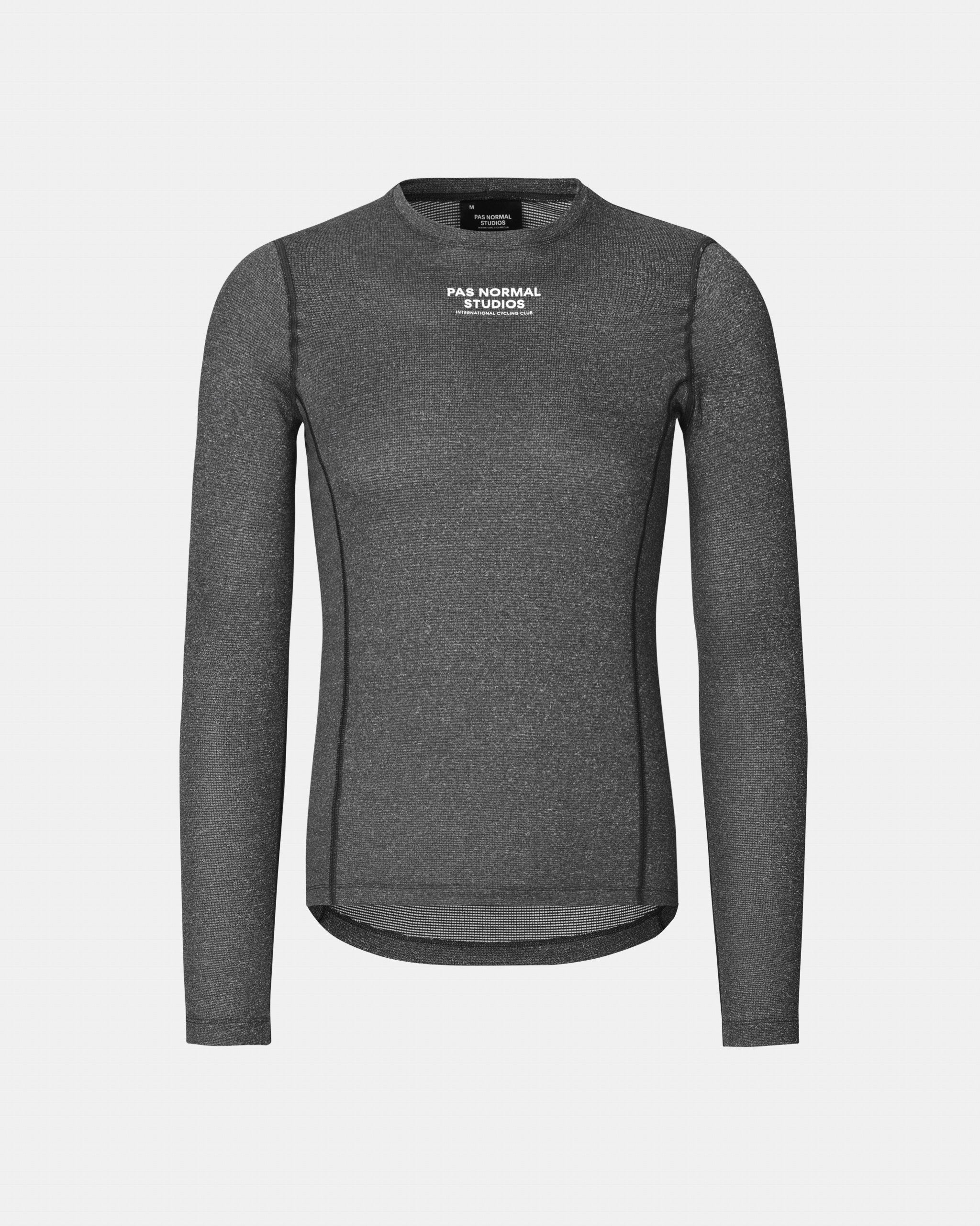Mid Camiseta Interior Manga Larga Pas Normal Studios Unisex Negro