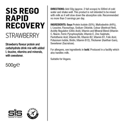 SIS REGO Polvo Recuperador Rápido 500g Fresa #2