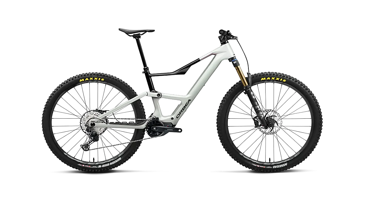 Orbea Rise LT M20 630W 2026 Custom Iris White/Black Gloss