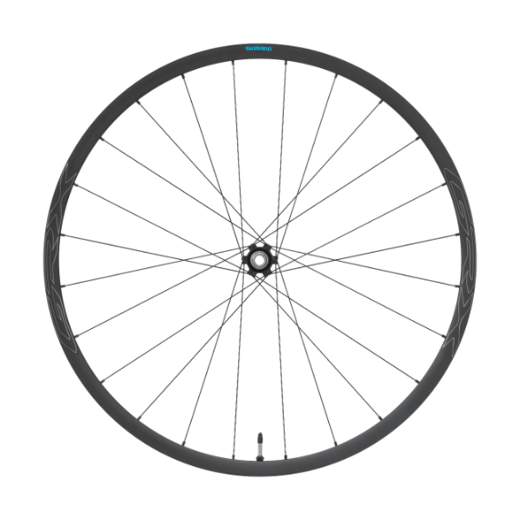 Rueda Delantera y Trasera Shimano GRX WHRX570LFERE65 10/11v Freno Disco Center Lock Negro