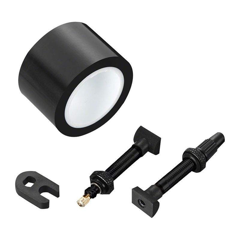 Kit Tubeless Zipp Cinta 26mm/2 Válvulas Presta 60mm Negro