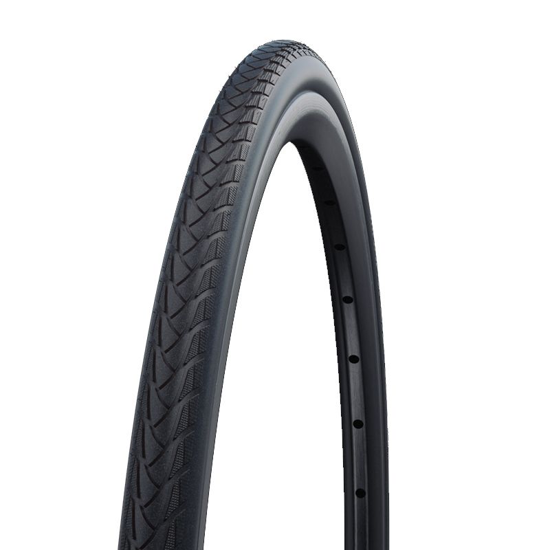 Cubierta Schwalbe Marathon Plus HS440 Evolution SmartGuard TwinSkin 2Grip NMC Rígida Negro