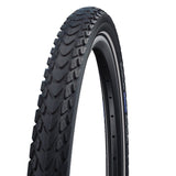 Reifen Schwalbe Marathon Mondial HS630 Performance RaceGuard Addix Starr Schwarz Reflektierend