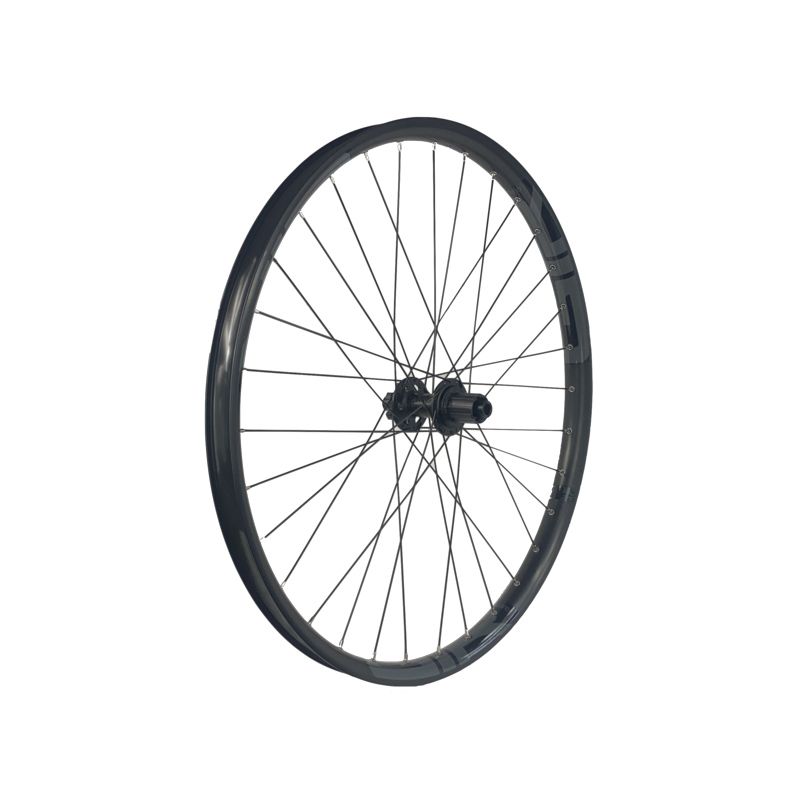 Rueda Trasera Gurpil GTR SL35 E-Bike Freno Disco 6 Agujeros Boost Tubeless Ready Shimano Micro Spline Aluminio Negro/Gris